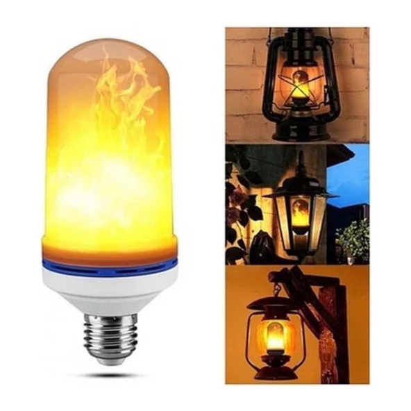 Cata 5W Alev LED Ampul 3 Fonksiyonlu Amber CT-4059 ürün görseli 1