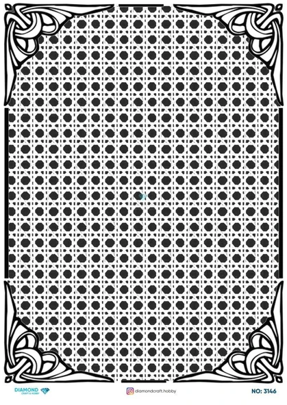 Diamond Pirinç Dekopaj Kağıdı - 3146 ürün görseli 1