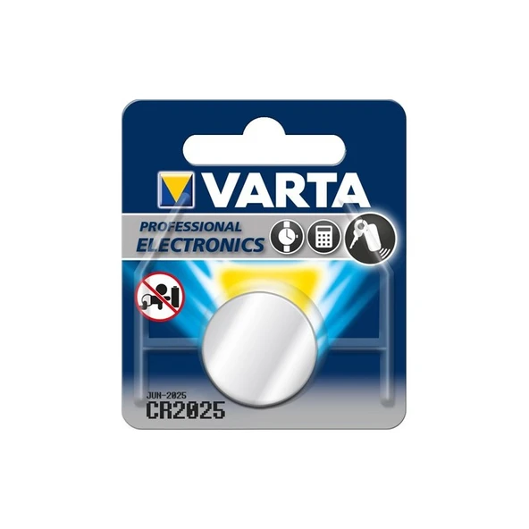 Varta 3 V CR 2025 Lithium Pil ürün görseli 1