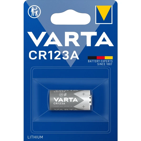 Varta 6205301401 Professional Lithium Cr123A Pil ürün görseli 1