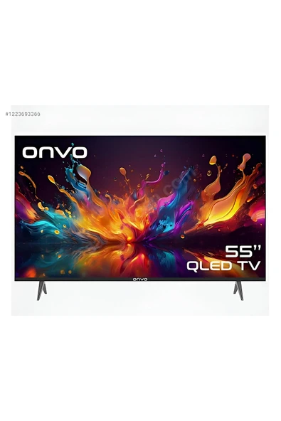 Onvo 55OVF5000AQ 55" Frameless 4K Ultra HD QLED Google TV ürün görseli 1