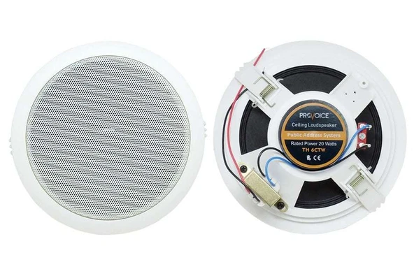 Th 6ctw Hat Trafolu Asma Tavan Gömme Hoparlör 16 cm 20 Watt ürün görseli 1