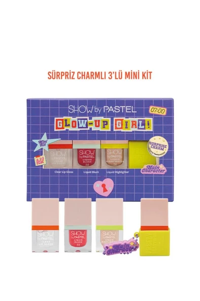 Show by Pastel Glow-Up Girl! Main Character Mini Kit (3 x 2.1 ml) ürün görseli 1