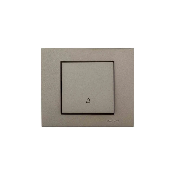 Ovivo Antrasit Zil Butonu Light Çerçevesiz ürün görseli 1