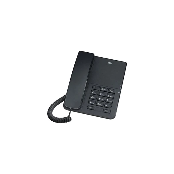 Karel TM140 Koyu Gri Analog Telefon PSTN Uyumlu ürün görseli 1