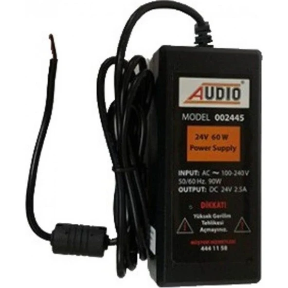 AUDIO 002445  24V-60W Adaptör ürün görseli 1