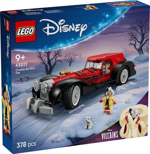 LEGO Disney 43277 Cruella De Vil's Car ürün görseli 1