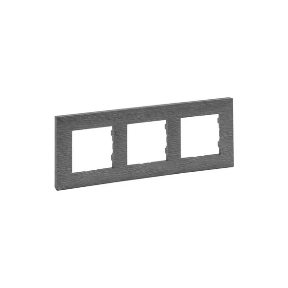 Legrand 768373 Legrand Raventi Serisi Üçlü Füme Çerçeve ürün görseli 1