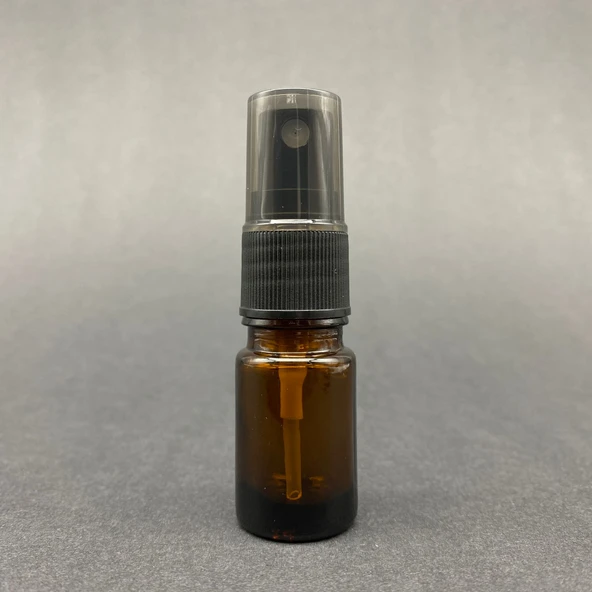 5ml kahverengi spreyli Şişe, 24 Adet, Ecza şişesi, Boş Cam şişe ürün görseli 1