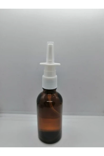 20cc Kahverengi Burun Spreyli Şişe,cam Amber Şişe,medikal Şişe,100 Adet ürün görseli 1