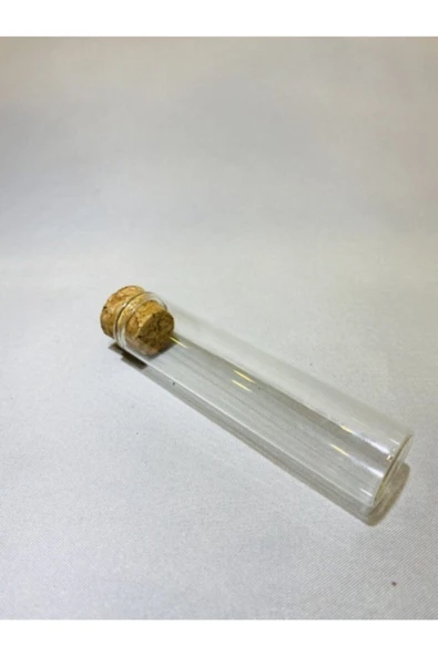 40 cc Mantar Tıpalı Cam Tüp 50 Adet ürün görseli 1