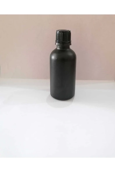50cc, Siyah Şişe, Damalalıklı Şişe, Tıpalı Kapak 25 Adet , Yağ Şişesi ürün görseli 1