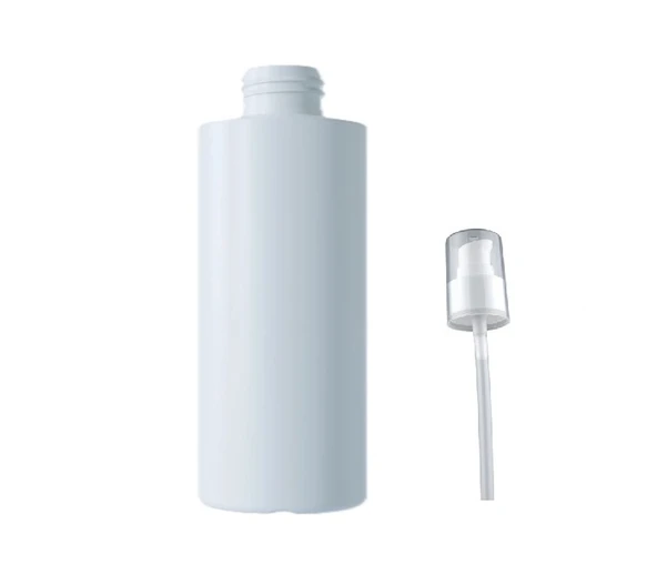 100ml plastik beyaz serum pompalı şişe, 24 adet, serum şişesi, pompalı şişe, medikal şişe, kozmetik şişesi, plastik şişe ürün görseli 1