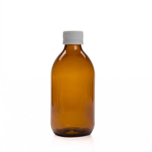 250ml kahverengi cam ecza şişesi kilitli kapaklı, 12 adet, ecza şişesi, cam şişe, amber şişe,kozmetik şişe ürün görseli 1