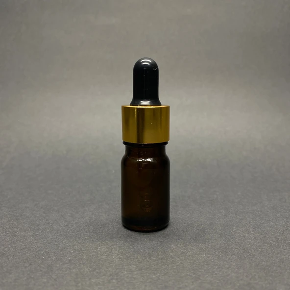 5ml kahverengi cam damlalıklı 24 adet, Gold Kapak Siyah Emzik, Ecza şişesi, Damlalıklı şişe, propolis şişesi, damlatmalı şişe, saç serum şişesi, ecza şişesi ürün görseli 1