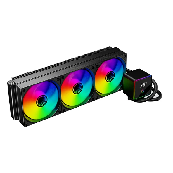 FRISBY FCL-360B ARGB 360 LIQUID COOLER BLACK ürün görseli 1