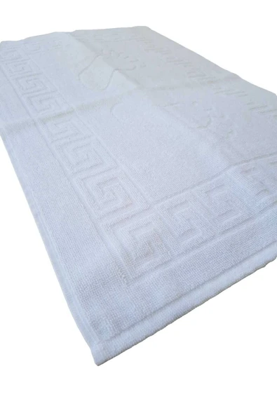 2 li Ayak İzli Banyo Paspas 100 Pamuklu Ayak Havlusu 50x70 Cm ürün görseli 1