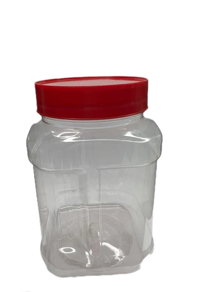 750ml pet şeffaf gıda kavanozu, 24 adet, pet kavanoz, gıda kavanozu, baharat kavanozu, şeffaf kavanoz ürün görseli 1