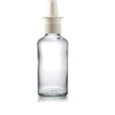 50ml şeffaf şişe, Burun spreyi, 24 adet Nazal Spreyli, Ecza şişesi, İlaç Şişesi ürün görseli 1