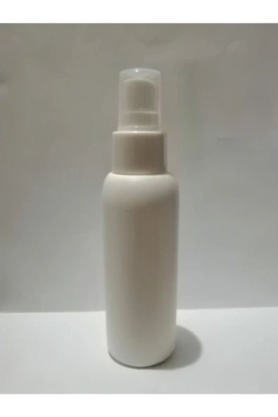 100ml Beyaz Mat Plastik Şişe Sprey Başlık,dezenfektan Şişesi,medikal Şişe,boş Şişe,100 Adet ürün görseli 1