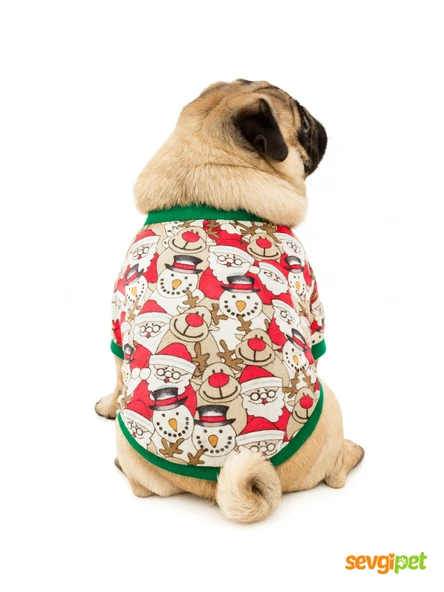 Yılbaşı Temalı Köpek Kıyafetleri (XS-S-M-L-XL Bedenler) ürün görseli 1