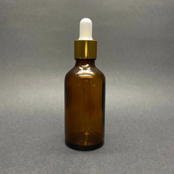 100ml kahverengi cam damlalıklı 12 adet, Ecza şişesi, Damlalıklı şişe, propolis şişesi, damlatmalı şişe, saç serum şişesi, ecza şişesi ürün görseli 1