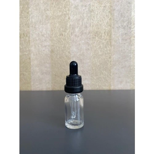 Ziylan 10 ml Şeffaf Cam Şişe Damlalıklı 24 Adet ürün görseli 1