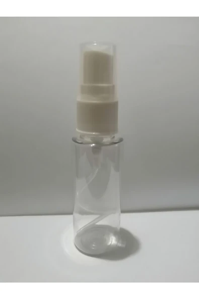 20ml Şeffaf Plastik Şişe+sprey Başlık,dezenfektan Şişesi,medikal Şişe,boş Şişe,50 Adet ürün görseli 1