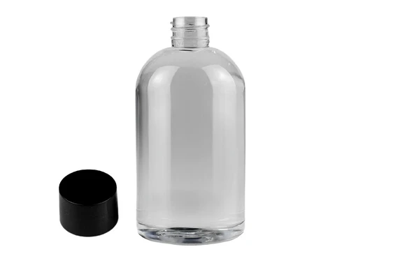 500ml pet şeffaf düz kapaklı şişe, 12 adet, plastik şişe, esans şişesi, medikal şişe, kozmetik şişe, ecza şişesi ürün görseli 1