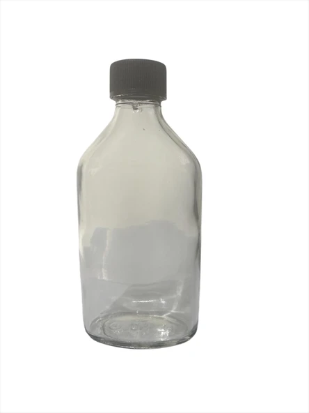 200ml şeffaf cam içecek şişesi, 24 adet, kahve şişesi, soğuk kahve şişesi, içecek şişesi, cold brew şişesi ürün görseli 1