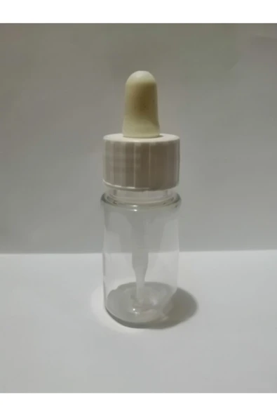30ml Plastik Şeffaf Gorilla Şişe+oksidan Damlalıklı,medikal Şişe,boş Şişe,100 Adet ürün görseli 1