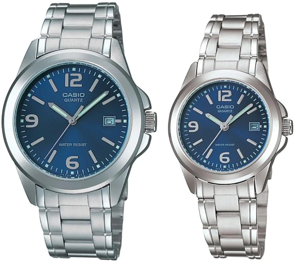 Casio MTP-LTP-1215A-2ADF Çift Kol Saati (Kadın-Erkek) ürün görseli 1