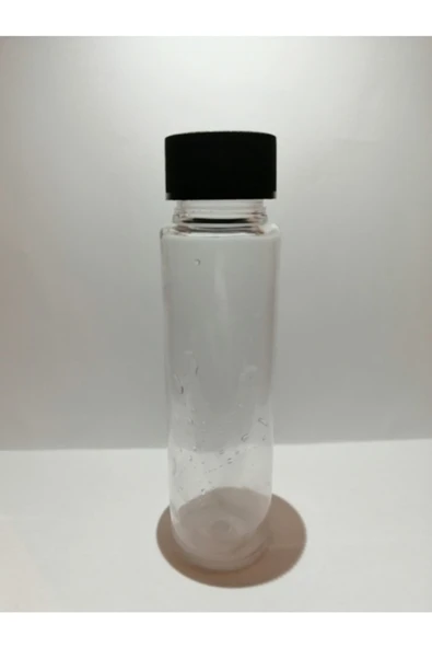 60ml Şeffaf Plastik Şişe+siyah Düz Kapak,boş Şişe,medikal Şişe,100 Adet ürün görseli 1