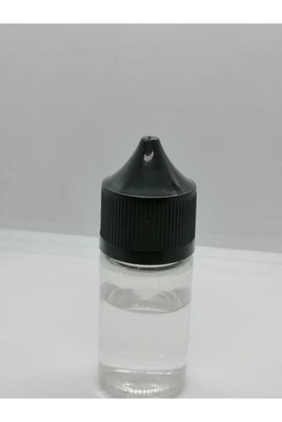 30ml Şeffaf Gorilla Şişe Beyaz Kapak, Plastik Şişe, Boş Şişe, Likit Şişesi, 50 Adet ürün görseli 1