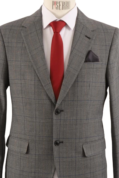 Regular Fit Erkek Tek Ceket - Resim 4