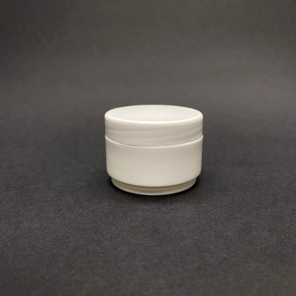 25ml Krem Kavanoz, Boş Krem Kutusu, Plastik Kutu, 12 Adet ürün görseli 1
