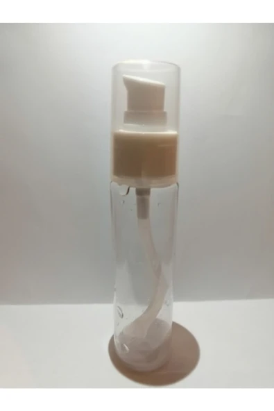 60ml Şeffaf Plastik Şişe+serum Pompalı,boş Şişe,medikal Şişe,100 Adet ürün görseli 1