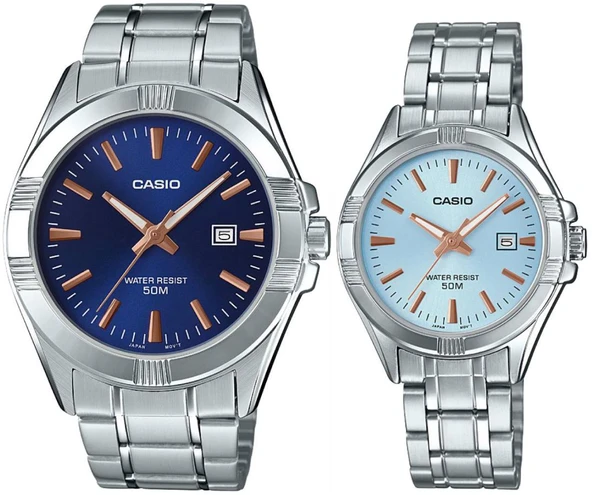 Casio MTP-LTP-1308D-2AVDF Çift Kol Saati (Kadın-Erkek) ürün görseli 1