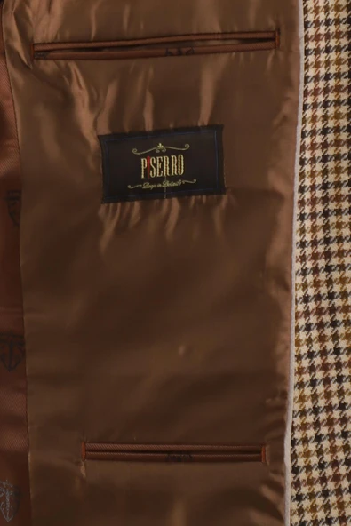 Slim Fit Erkek Tek Ceket - Resim 6