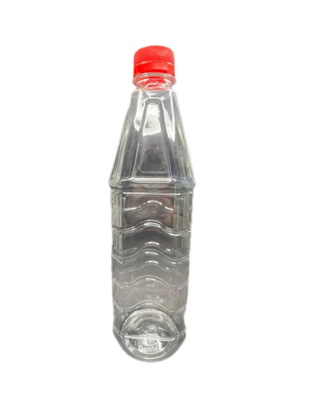 750ml şeffaf pet gıda şişesi, 24 adet, gıda şişesi, kantron şişesi, zeytinyağı şişesi, su şişesi, pet şişe ürün görseli 1