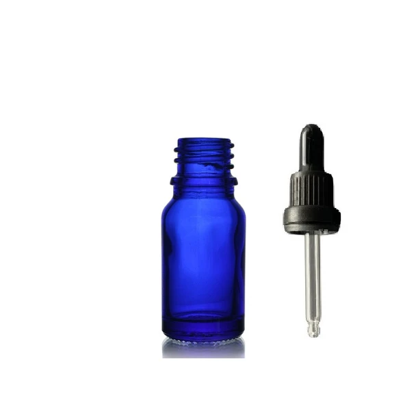20ml mavi cam damlalıklı, 24 adet, Ecza şişesi, Damlalıklı şişe, propolis şişesi, damlatmalı şişe, saç serum şişesi, ecza şişesi ürün görseli 1