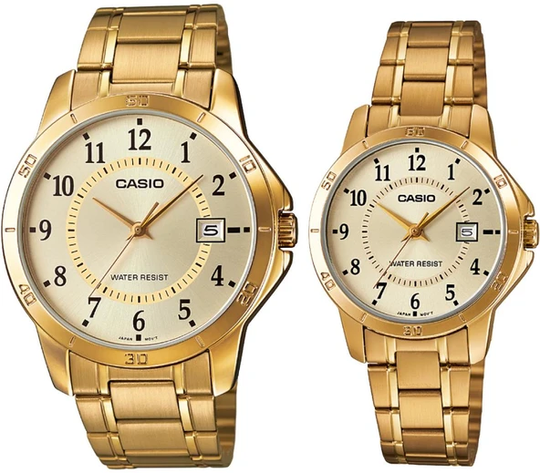 Casio MTP-LTP-V004G-9BUDF Çift Kol Saati (Kadın-Erkek) ürün görseli 1