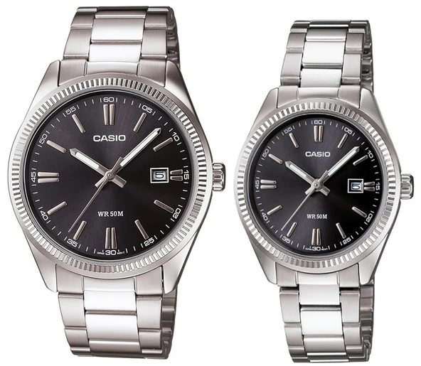 Casio MTP-LTP-1302D-1A1VDF Çift Kol Saati (Kadın-Erkek) ürün görseli 1