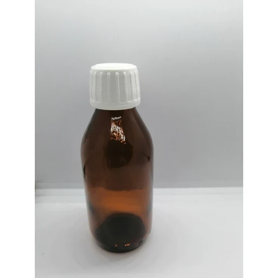 Ziylan 500CC Kahverengi Cam Ecza Şişesi,düz Kapak,amber Şişe,medikal ŞİŞE,28ADET ürün görseli 1