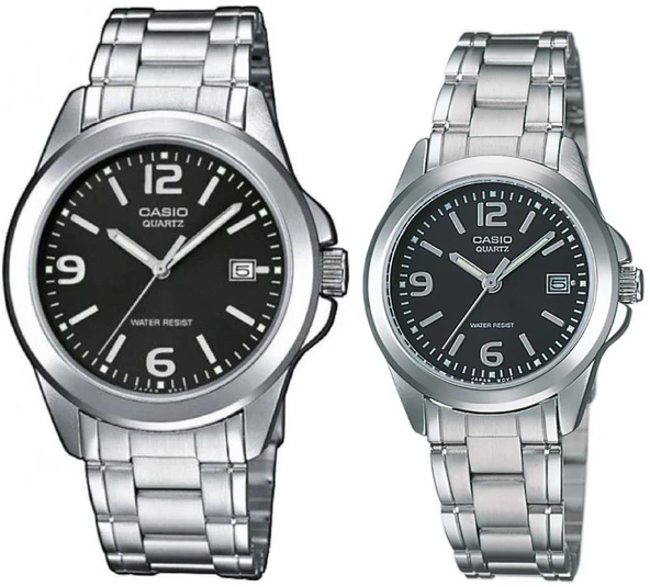 Casio MTP-LTP-1215A-1ADF Çift Kol Saati (Kadın-Erkek) ürün görseli 1