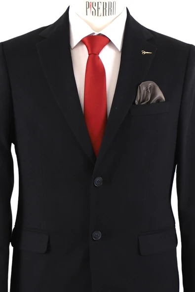 Slim Fit Erkek Tek Ceket - Resim 4