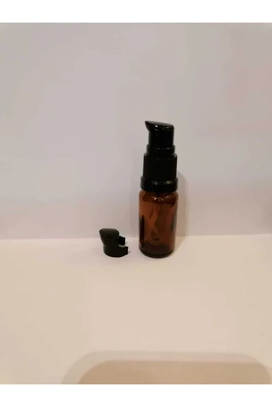 10cc ,50 Adet,kahverengi, Serum Pompalı ,şişe ,boş Şişe, Medikal Şişe, Emniyet Kapaklı ürün görseli 1