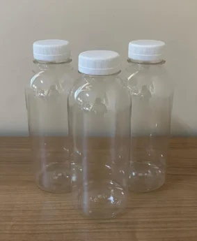 250ml, içecek şişesi, Boş Şişe, DEtox Şişesi, 12 adet, Beyaz kapaklı ürün görseli 1