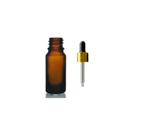 5ml kahverengi cam damlalıklı 10 adet,Gold Kapak Siyah Emzik, Ecza şişesi, Damlalıklı şişe, propolis şişesi, damlatmalı şişe, saç serum şişesi, ecza şişesi ürün görseli 1