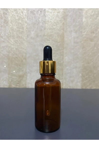 30 ml Amber Şişe Cam Damlalıklı Şişe 50 Adet ürün görseli 1